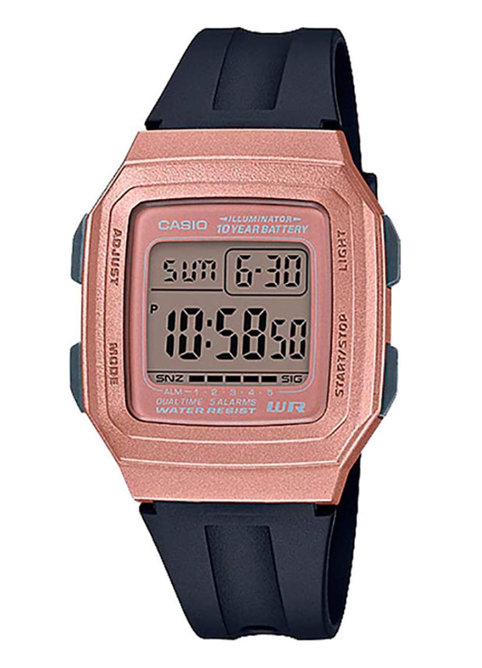 Casio Reloj Digital de Cuarzo para Hombre con Correa de Resina