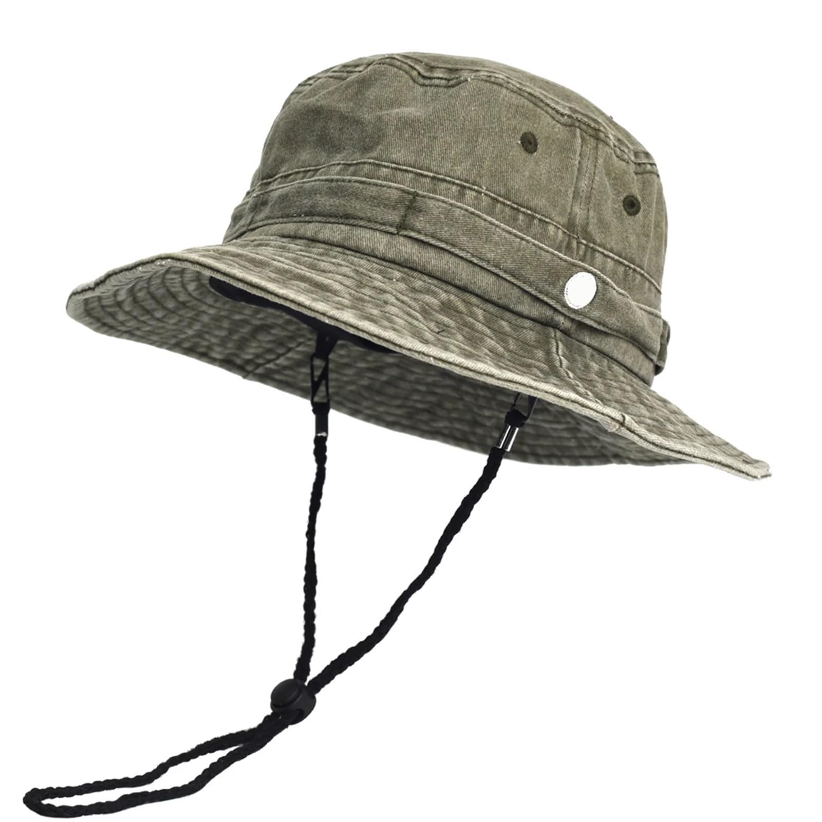 Cappelli a secchiello in cotone lavato Cappello da uomo primavera estate pesca Cappellino for protezione solare sole for esterno per indossare