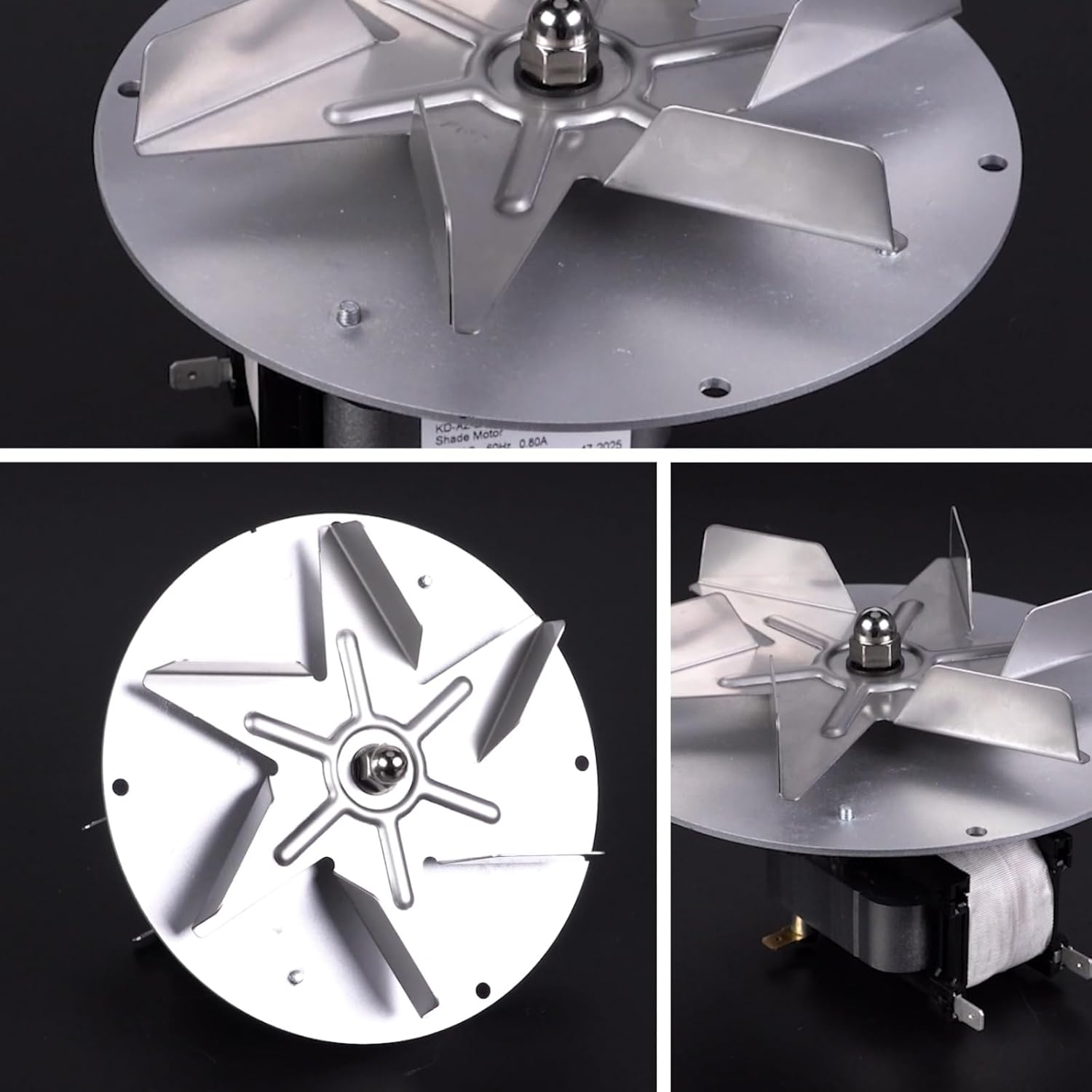 66641 Combustion Blower, Fit for Cleveland Iron Works Pellet Stove, for Grand Teton/Master Forge Pellet Stove - Replace 66641-AMP Exhaust Blower Fan