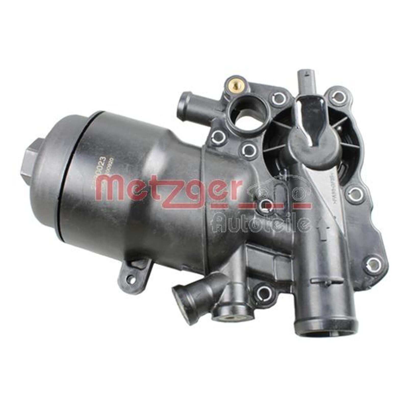METZGER 2370023 Obudowa filtra oleju Kompatybilny z VW Touareg 7P5, 7P6, AUDI A5 Cabrio 8F7 A5 Sportback 8TA Q5 8RB A4 Allroad 8KH, B8