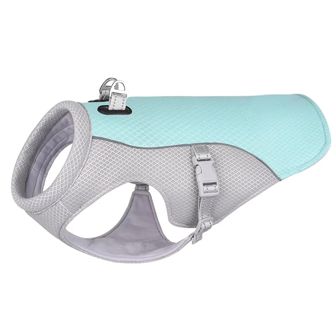 Drupiolaf cooling dog vest，Suitable for all kinds of dogs(Blue,3XL (34+kg))