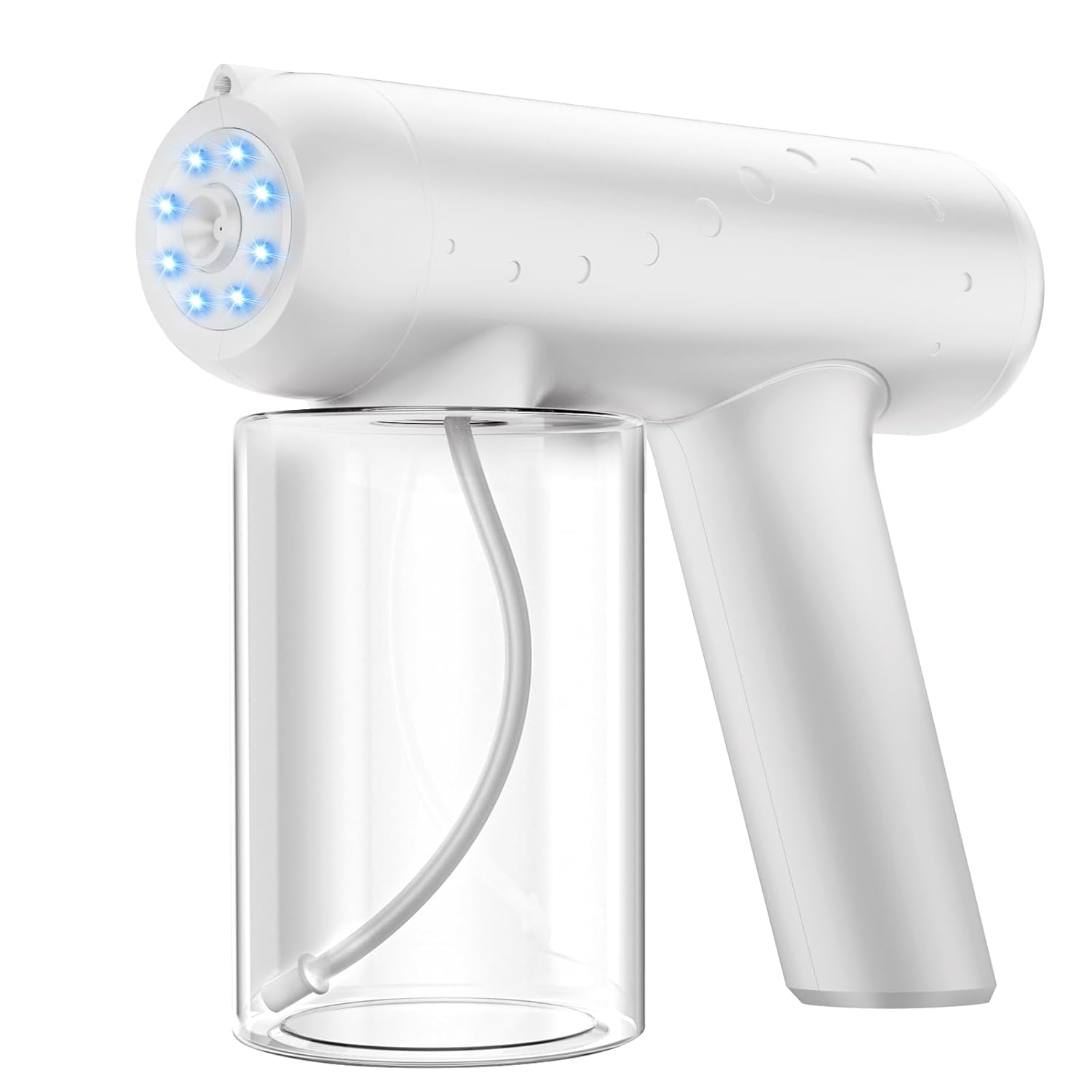 Professional Portable Spray Tan Machine Portable and Rechargeable Spray Tan Gun Self Tanners Rechargeable Airbrush Machine Suitable For Home, DIY, Beach, Travel,Mobile Tanning White