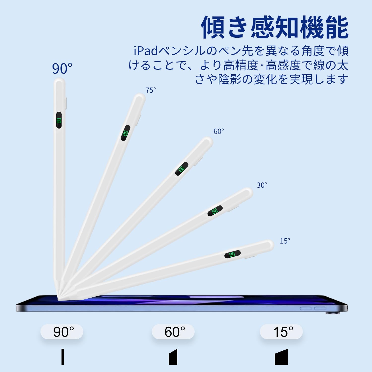 Amazon | タッチペン iPad用ペンシル YOUMOR スタイラスペン アップル