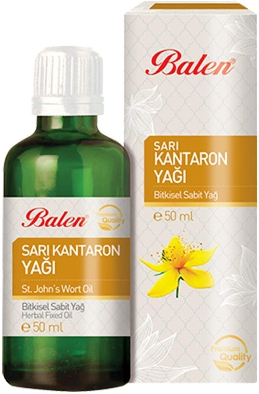 Sarı Kantaron Yağı 50 Ml. Kantaron Yağı 50 Cc. Cam Şişe