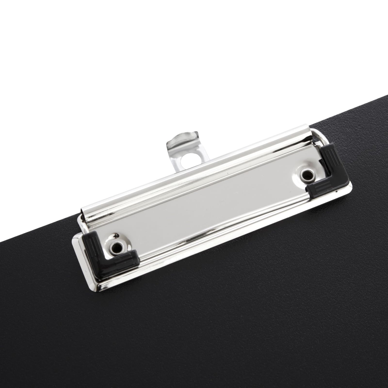 Juvale - Portapapeles horizontal con clip de perfil bajo (6 unidades, 19,5 x 12,5 cm), color negro