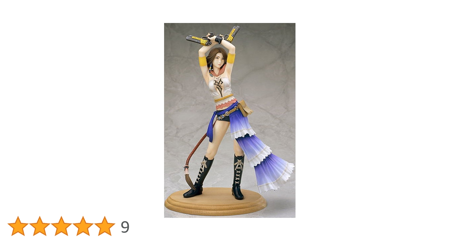 ☆ファイナルファンタジー フィギュア ユウナ☆X-2 1/6スケール ソフビ Final Fantasy X-2 Yuna - 1/6 Scale Pre-Painted Figure