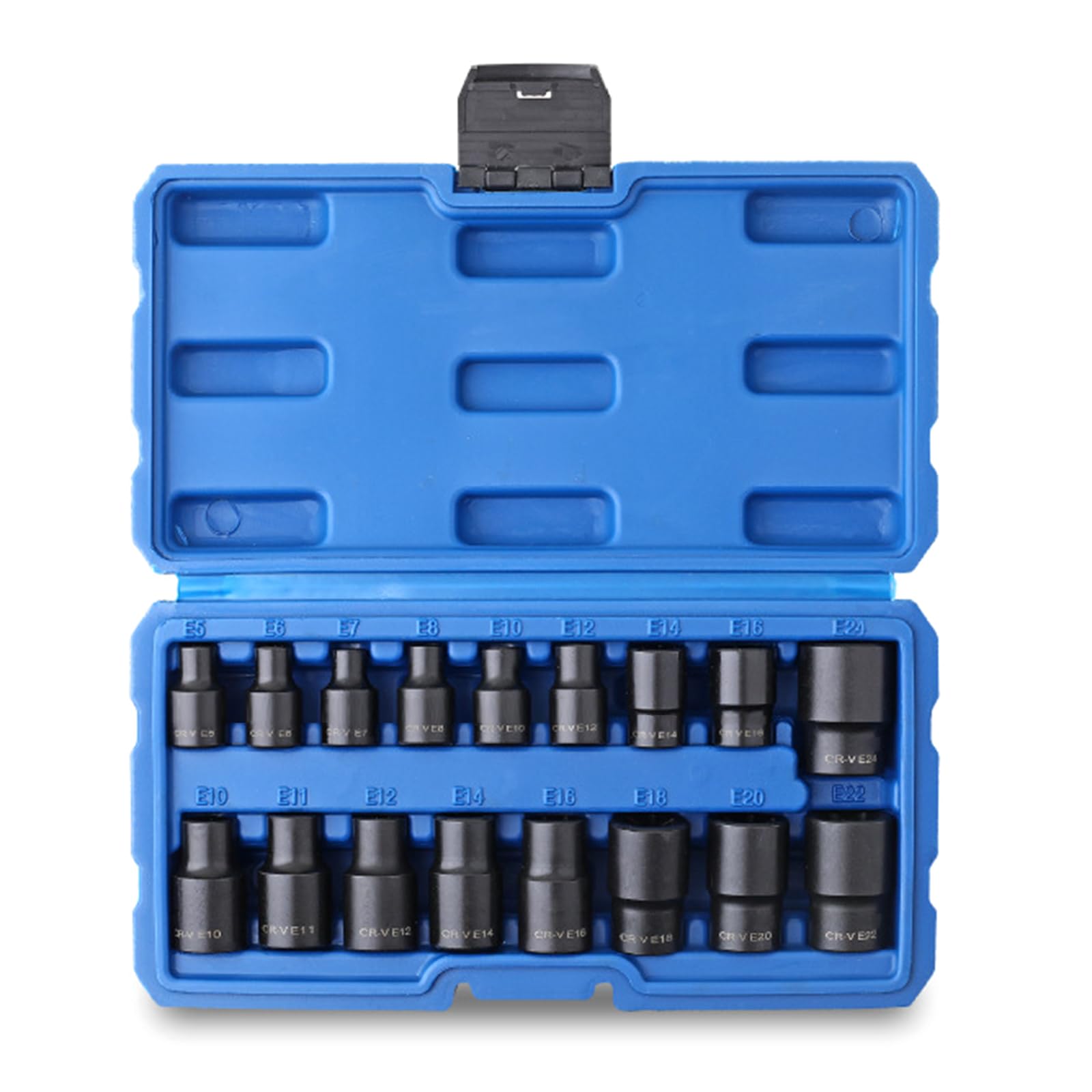 Reinforced Nut Driver Socket 1 / 2inch 3 / 8inch Drive Hexagonal Shank Shank for Power Drills Screwdriver Hand Tool Hexagonal Socket Set