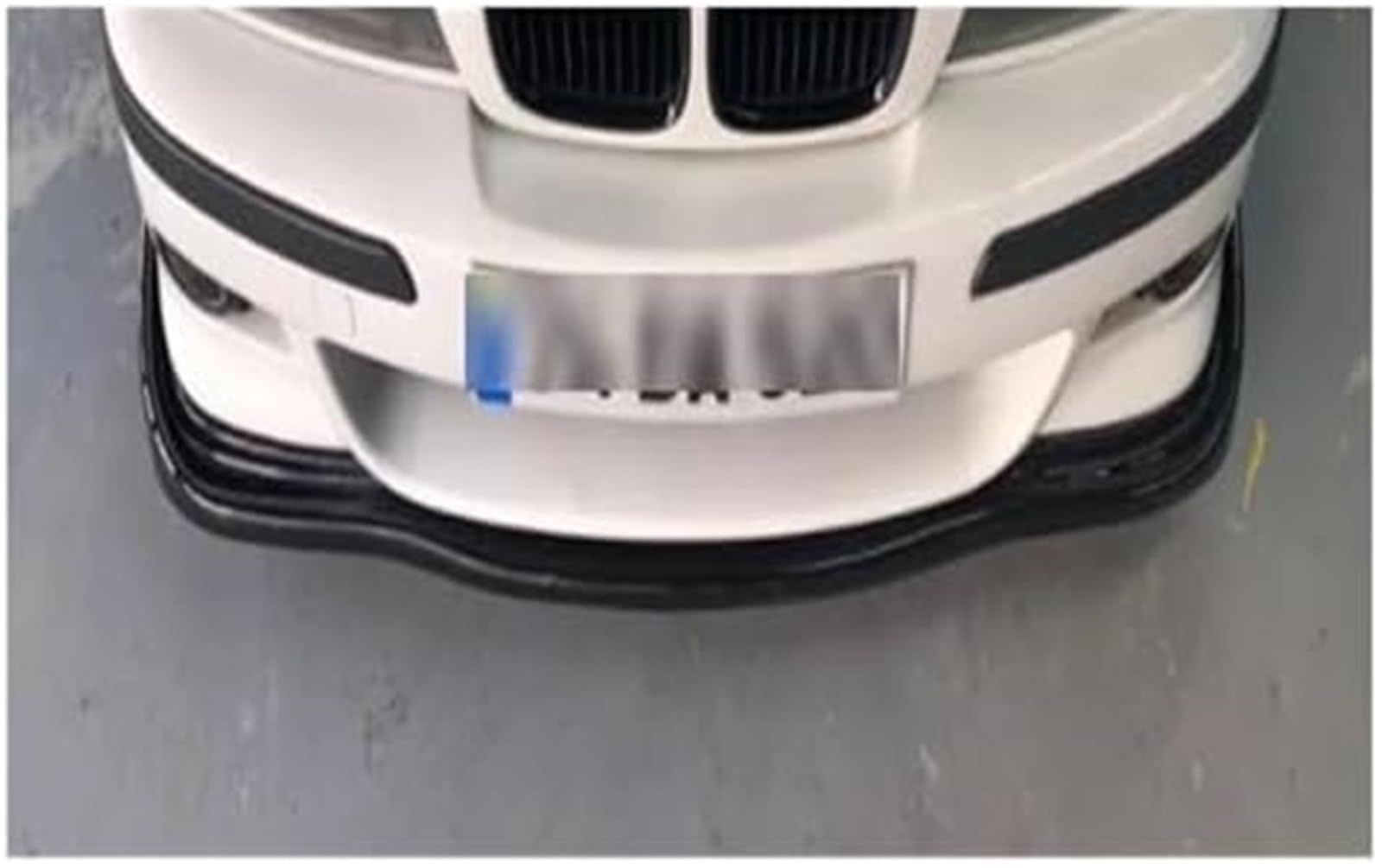 Splitter 3 sztuki, do BMW, seria 5 E39 Zderzak przedni Lip Body Kit Spoiler Splitter Dyfuzor ABS ABS Lip Splitter Dyfuzor rozdzielacza samochodowego