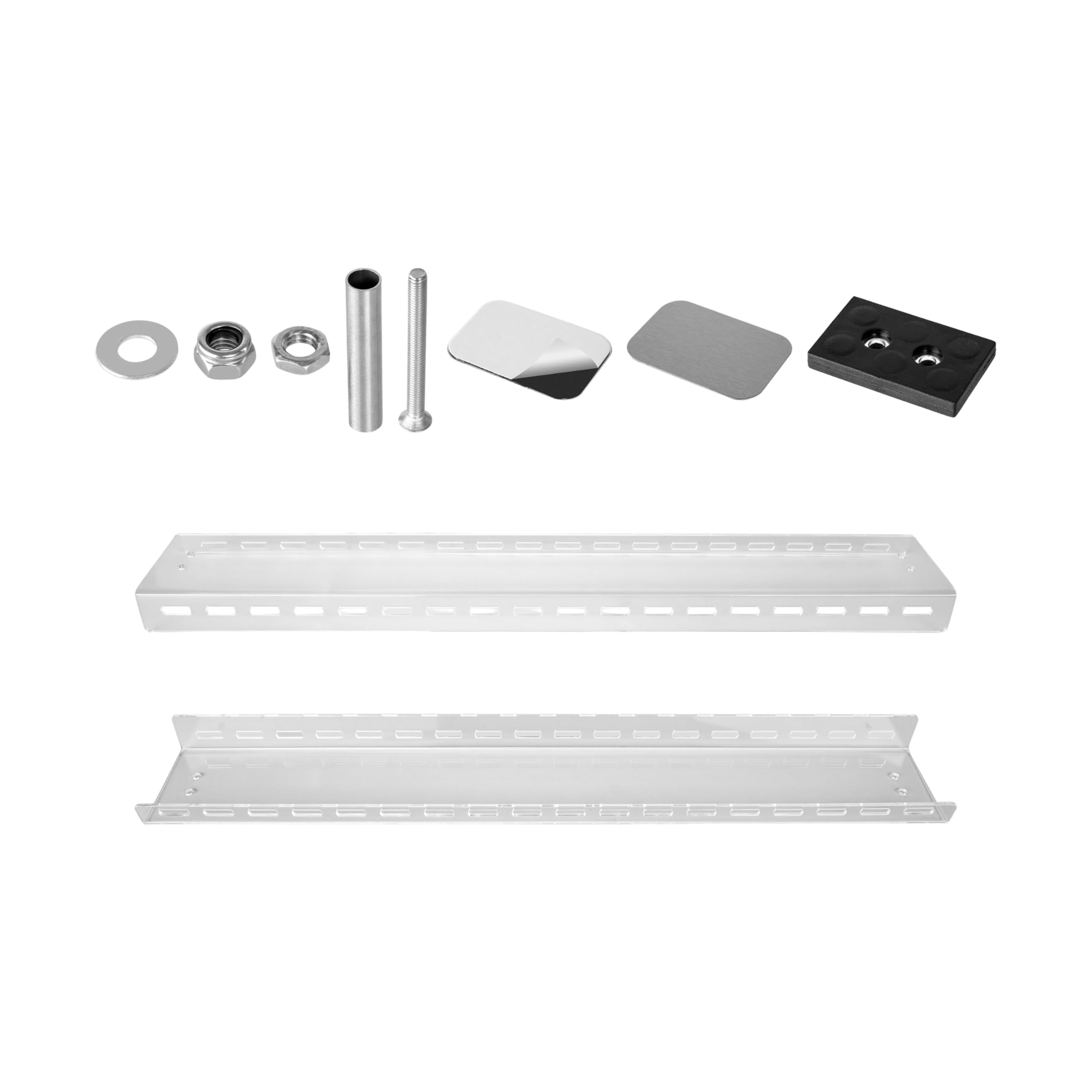 Bouton de cuisinière Sécurité enfants, 1 kit, en verre acrylique, transparent, sécurité bébé avec fixation magnétique