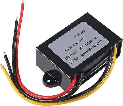Miniatura 6 de 2 unidades de 9 V-36 V a 12 V Boost Buck DC convertidor voltaje de alimentación del automóvil 5 A 60 W, impermeable, regulador de voltaje automático
