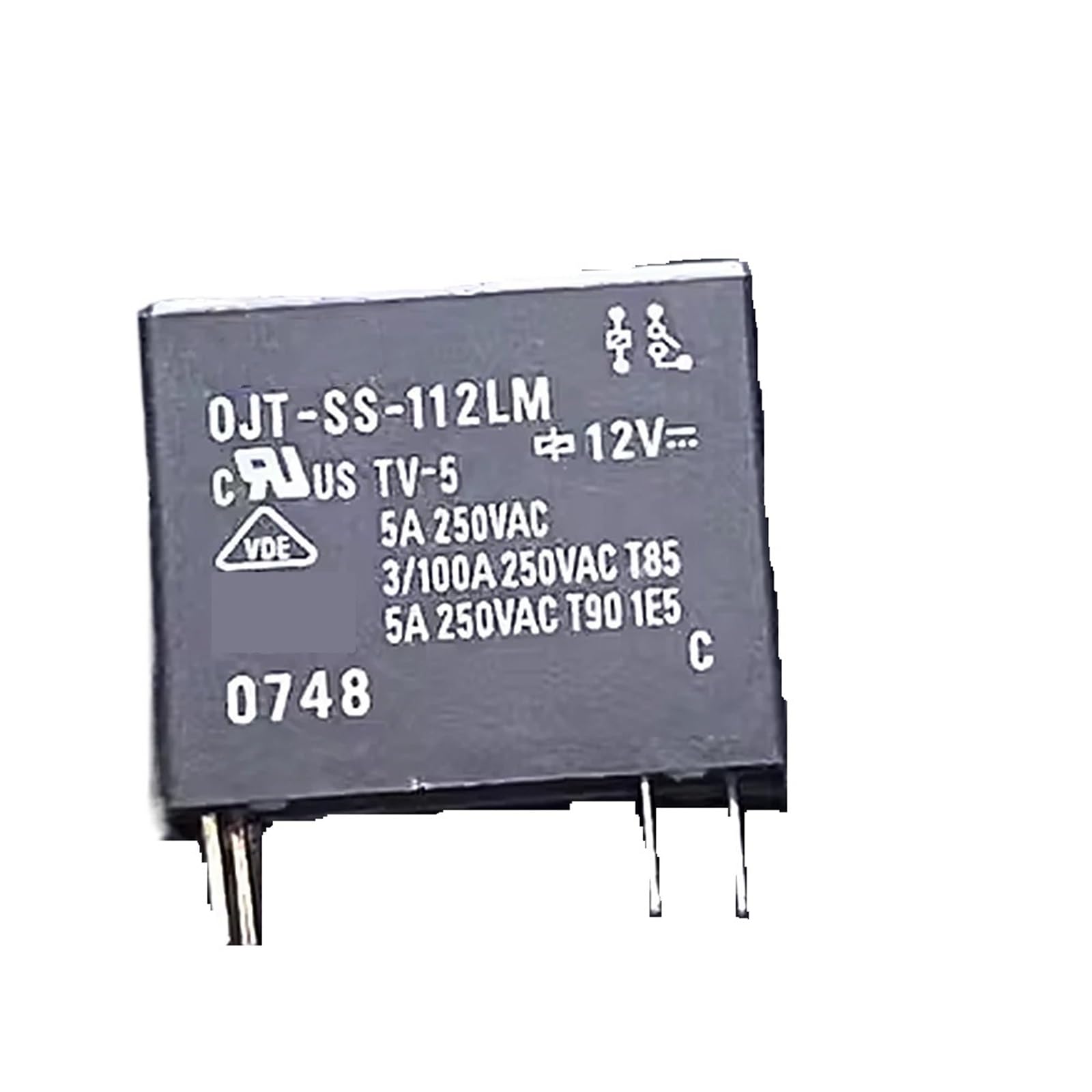 Relais de puissance 112LM OJT-SS-112LM 5A 250VAC composant electronique 4 broches PCB