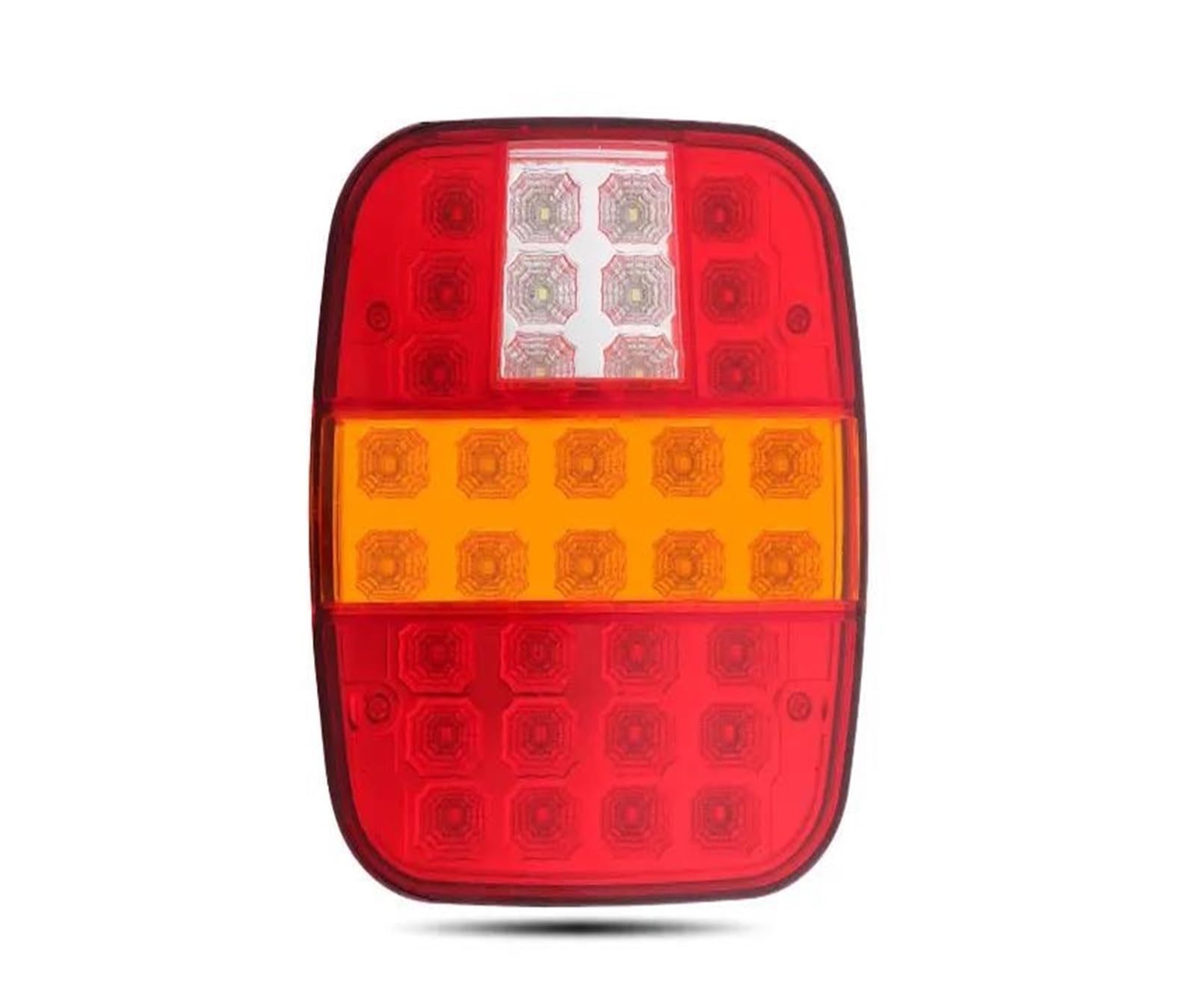 FRENO TRASERA LED Luz Trasera De Freno Con Montaje En Perno Remolque Para Jeep CJ YJ JK 3 1 Luces Marcha Atrás(1pc Brake Taillight)