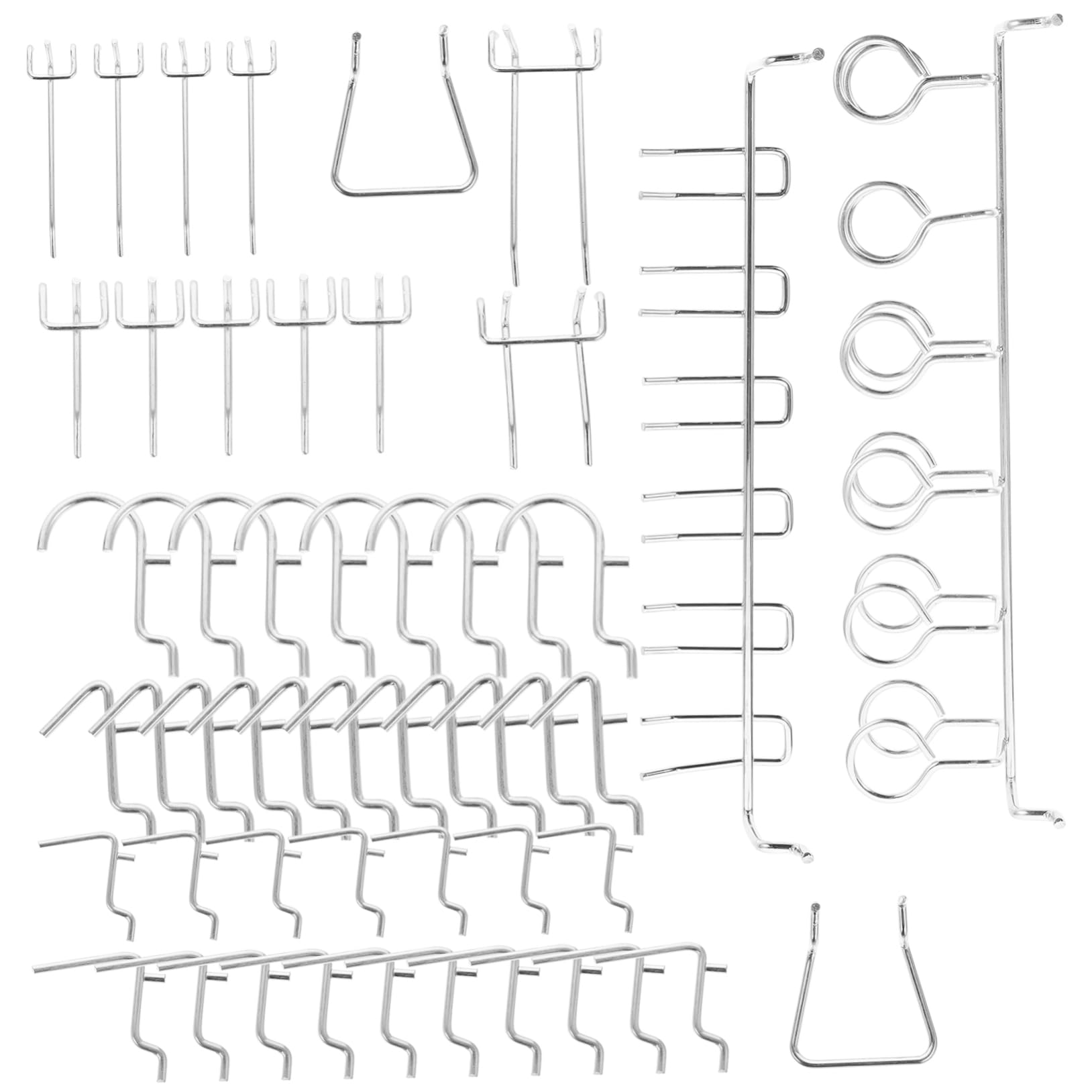 Crochets Métalliques pour Suspendre les Vêtements, Lot de 1 Set de Fer