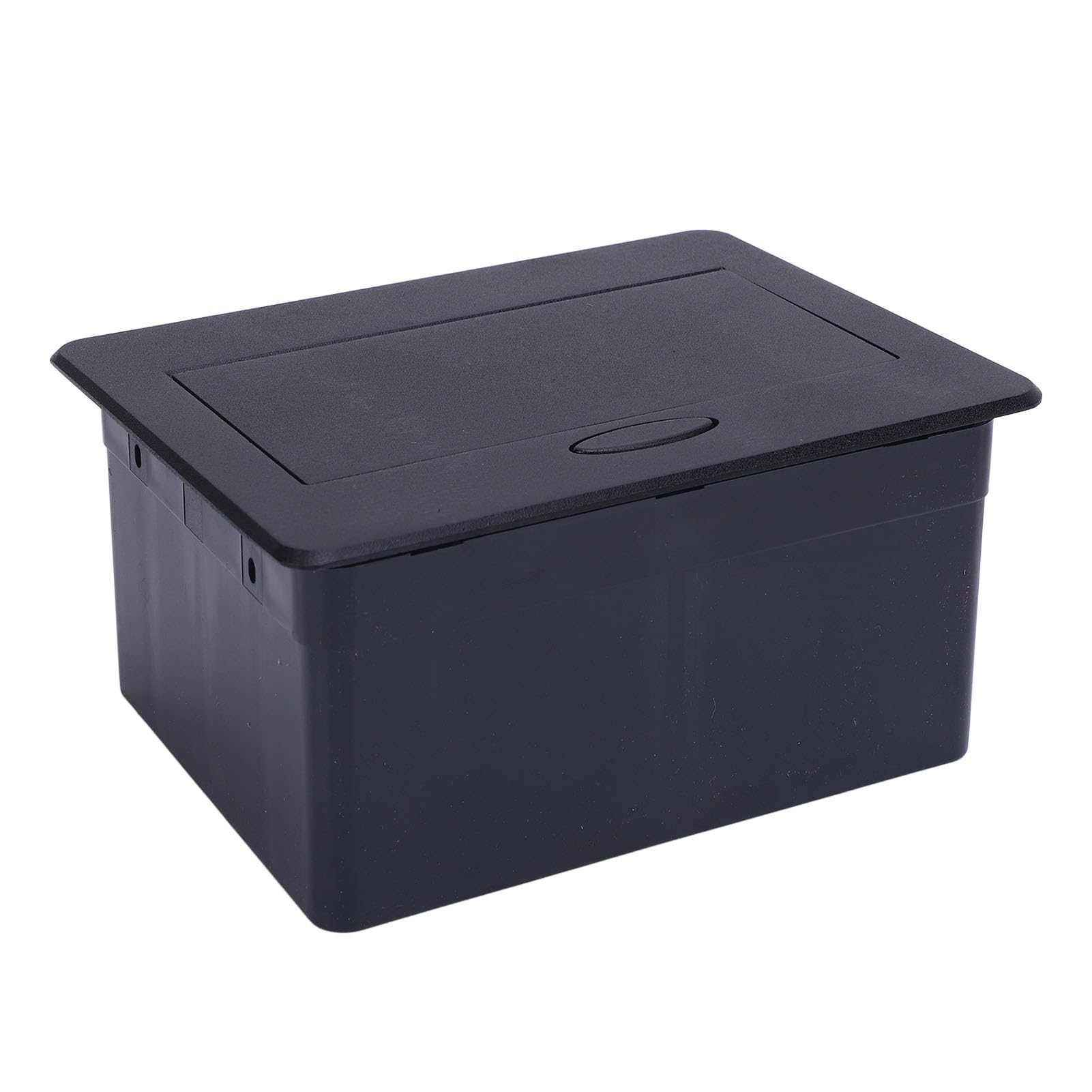 Boîte de Sortie Encastrée au Sol, Kit de Prise Plate en Alliage D'aluminium Durable avec Trous USB A C pour le Bureau et la Maison, Conception étanche, 1 unité