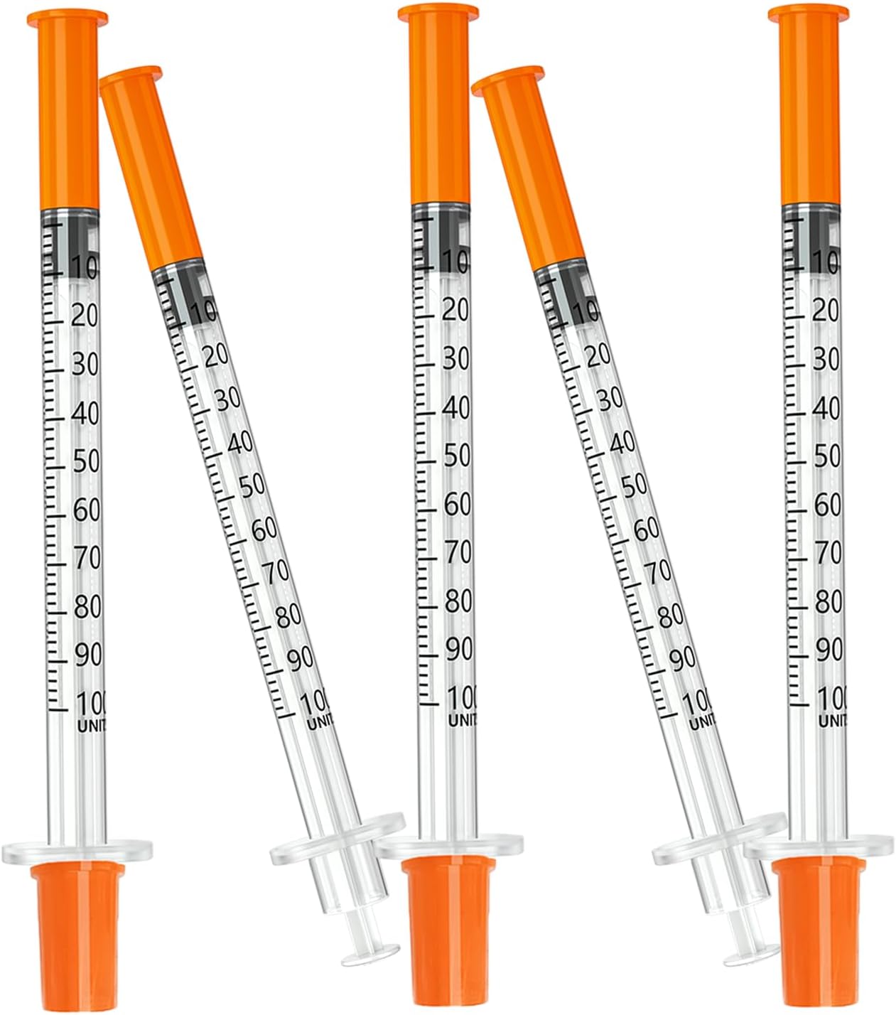 30G U-100 1ml/cc 1/2"(12.7mm), Individually Wrapped, Box of 100