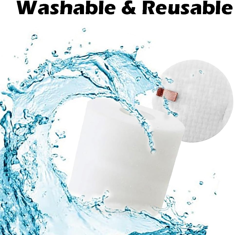 2 Pack Replacement Foam Filter Kit Compatible with Shark IQ Robot Vacuum Self-Empty Base R101AE RV1000S RV1001AE RV1101ARUS RV2502AE RV2520A0US RV912S RV912S RV912S UR1000SR UR1005AE