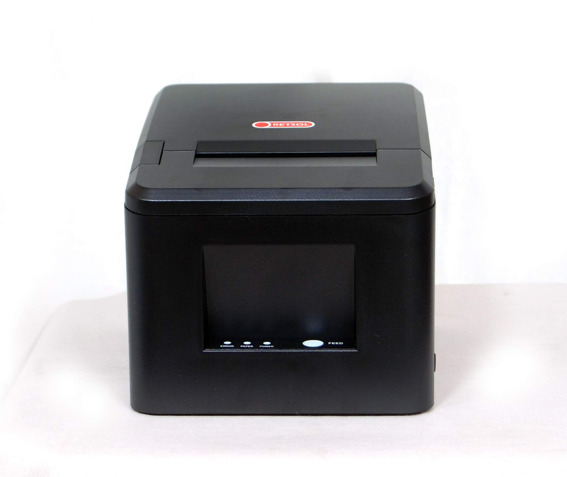 RETSOL RTP-80 80mm Thermal Receipt Printer with 203 DPI Resolution USB Connectivity Monochrome Desktop Barcode Printing and Auto Cutter Label Printers Compatible with Windows & Linux (1 Pc) (B085QDQXNF) Amazon Price History, Amazon Price Tracker