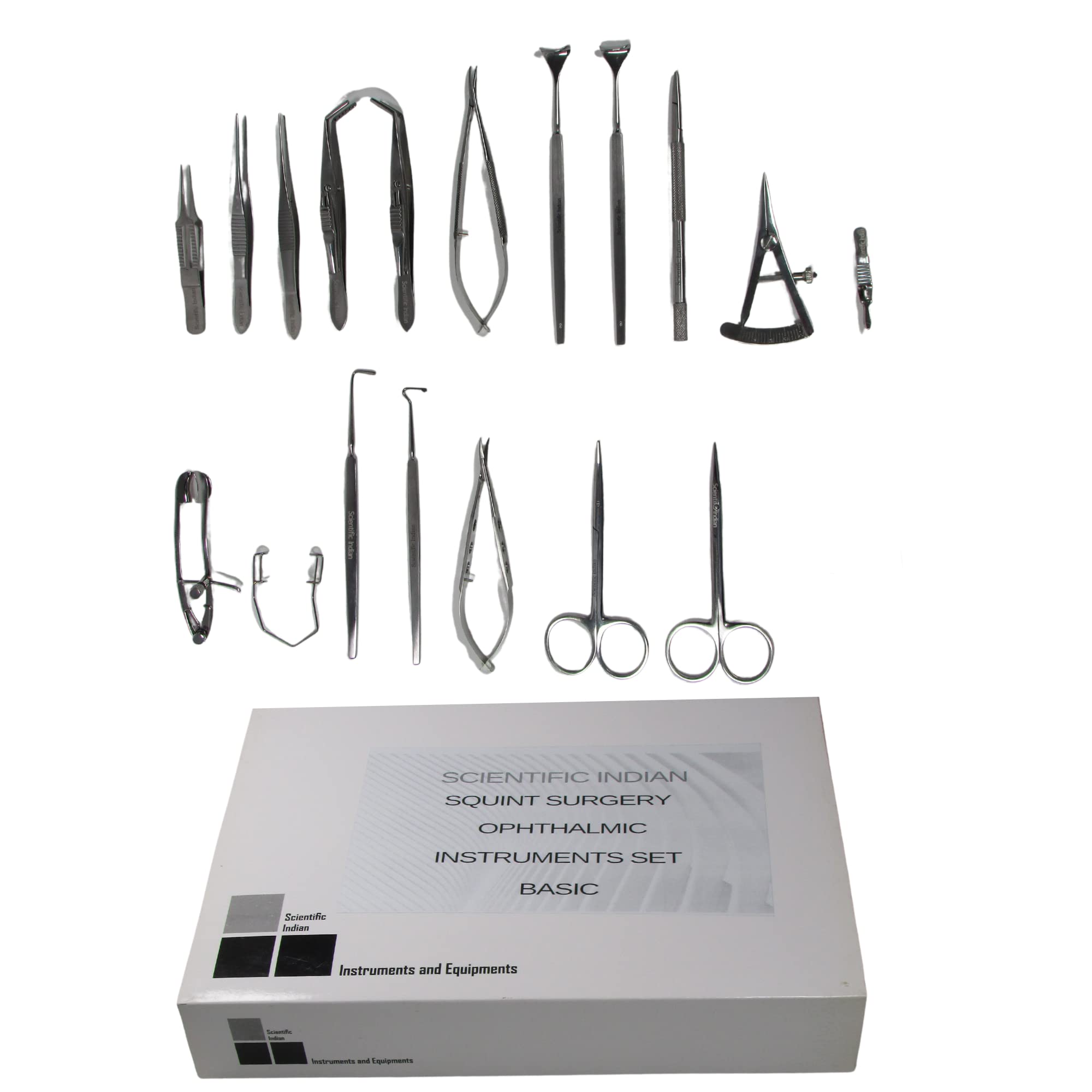 Scientific Indian Ophthalmic instrument Set (Squint Surgery Ophthalmic Instruments Set Basic) (B09QM6PTW9) Amazon Price History, Amazon Price Tracker