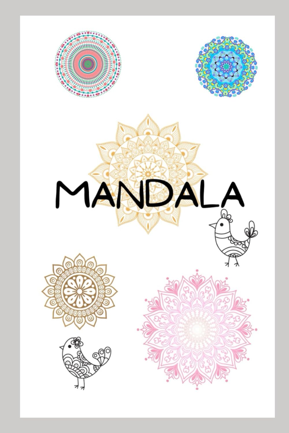 MANDALA (COLORING PAGE)