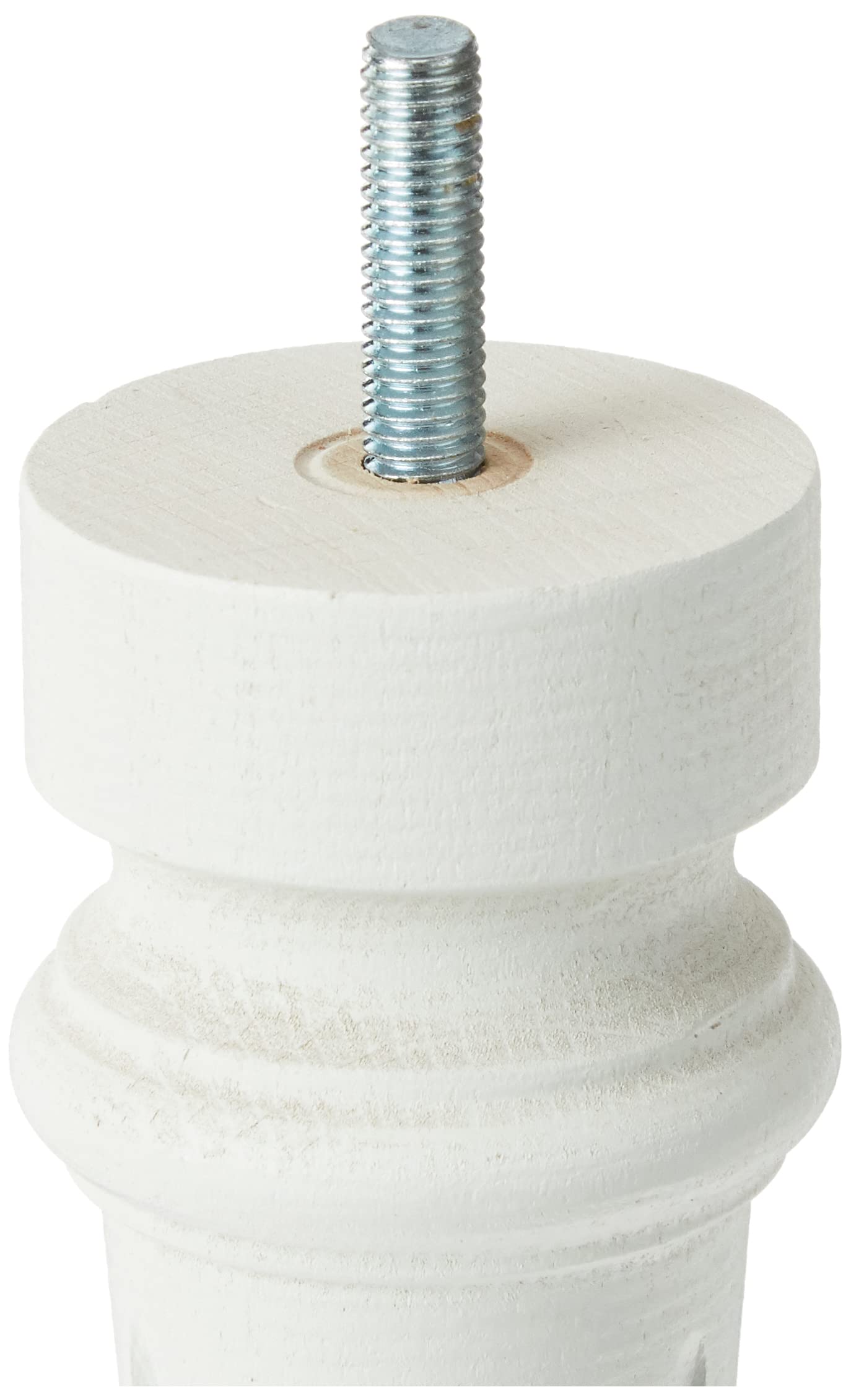 Boxspring Bedden poten Set 6 stuks Vierkanten houten hoogte 12 cm (M8) Wengé kleur