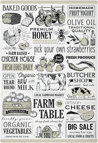 Miniatura 19 de MÜkitchen - Toalla de cocina de algodón con estampado de diseñador, toalla de cocina de gran tamaño para limpiar y secar platos, lavable a máquina y