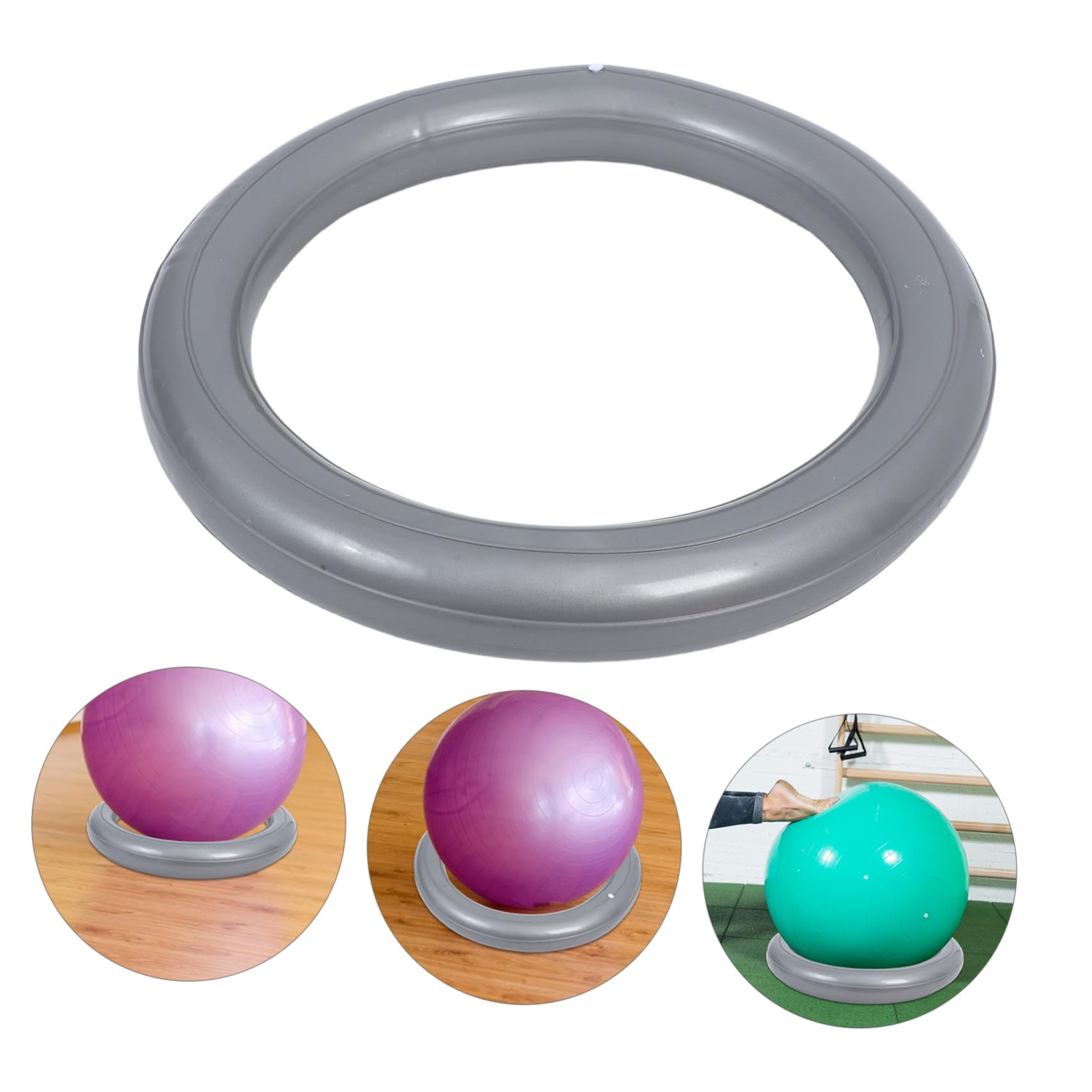 SOIMISS Base para Yoga Ball de Antiexplosión Soporte Estable para Ejercicio Compatible con de Yoga Gimnasios