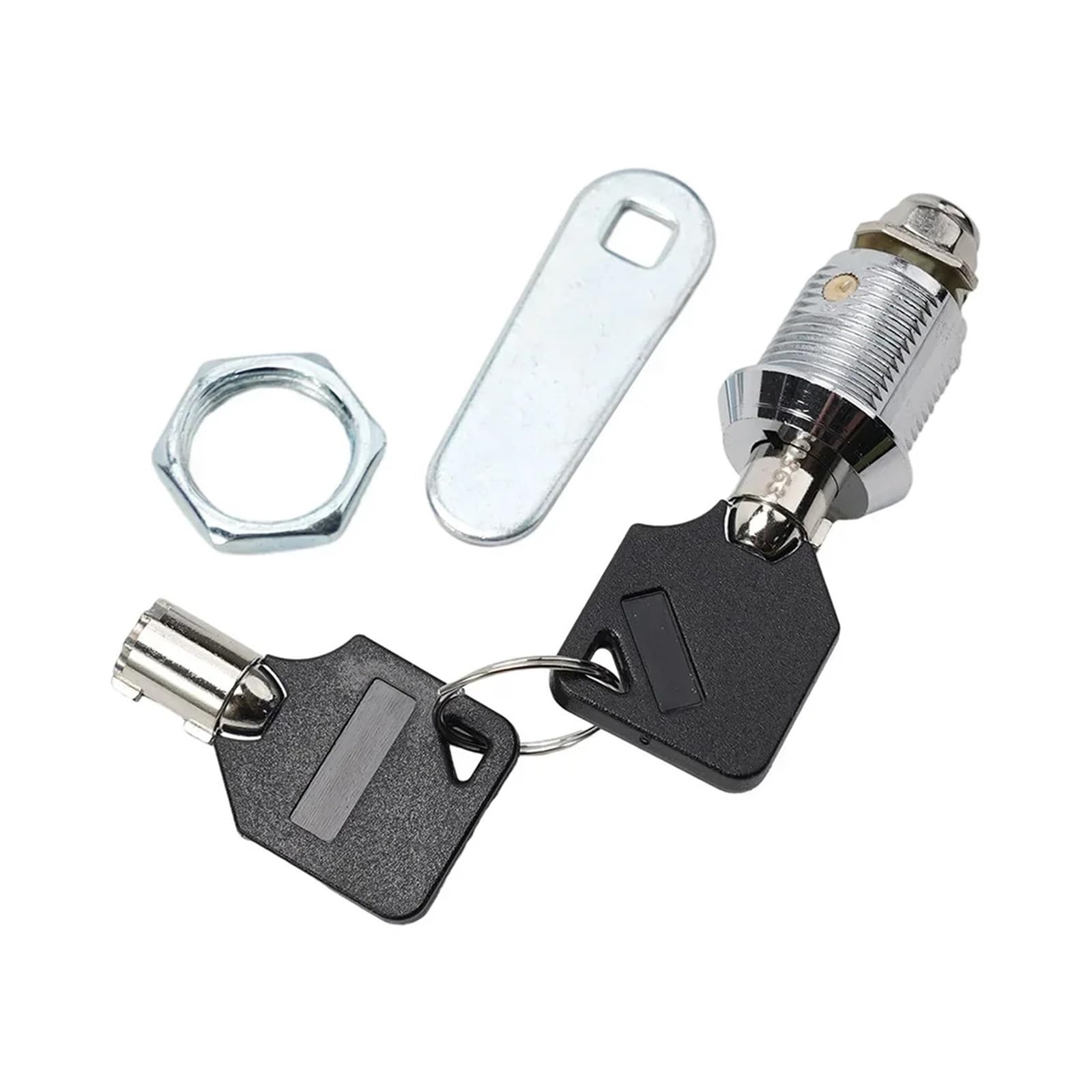 Serrures de sécurité pour boîtes aux lettres Serrures D'armoire 5 Ensembles 16-30mm Avec 2 Clés for Casier De Boîte Aux Lettres À Tiroirs(16mm)