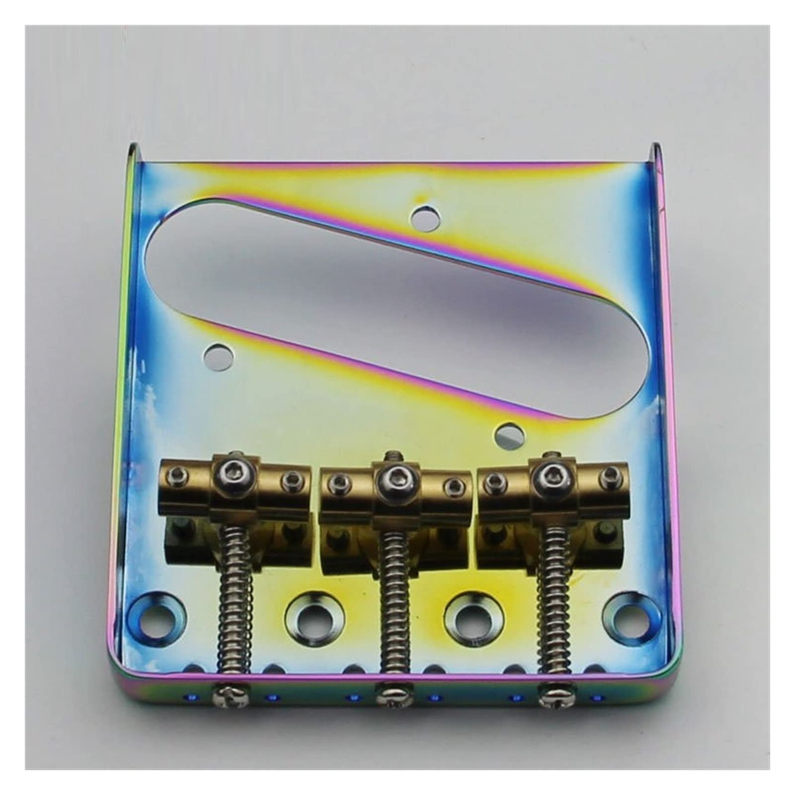 Parti di ricambio chitarra Ponte Rainbow W/Girevole Compensando Le Selle Per St Tl. Ponte Di Chitarra