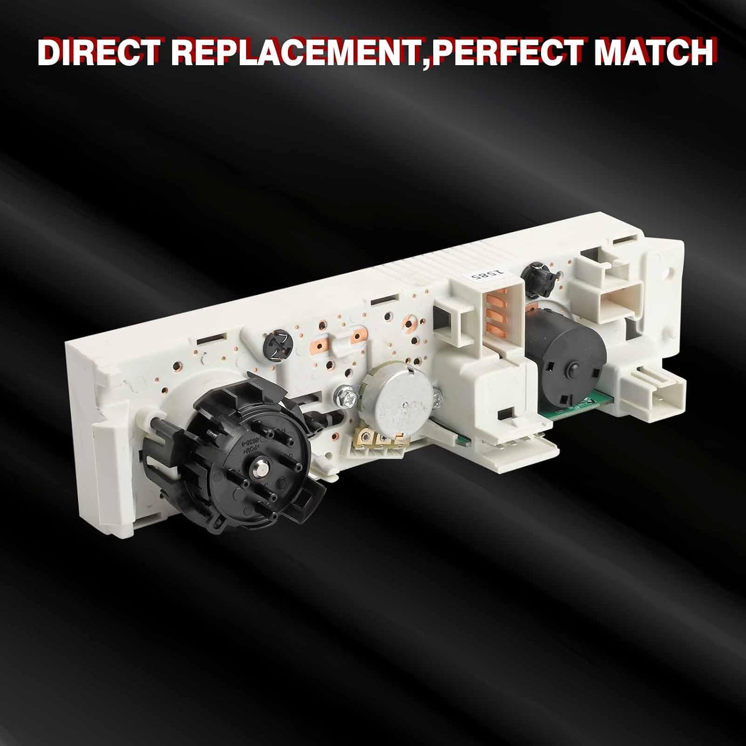 Climate Control Module, Heater A/C Climate Control Panel HVAC Switch Compatible with Chevy Vehicle 1996-2020 Express Pasajeros Astro GMC Savana C4500 5500 6500 7500 Topkick Replace# 599-217