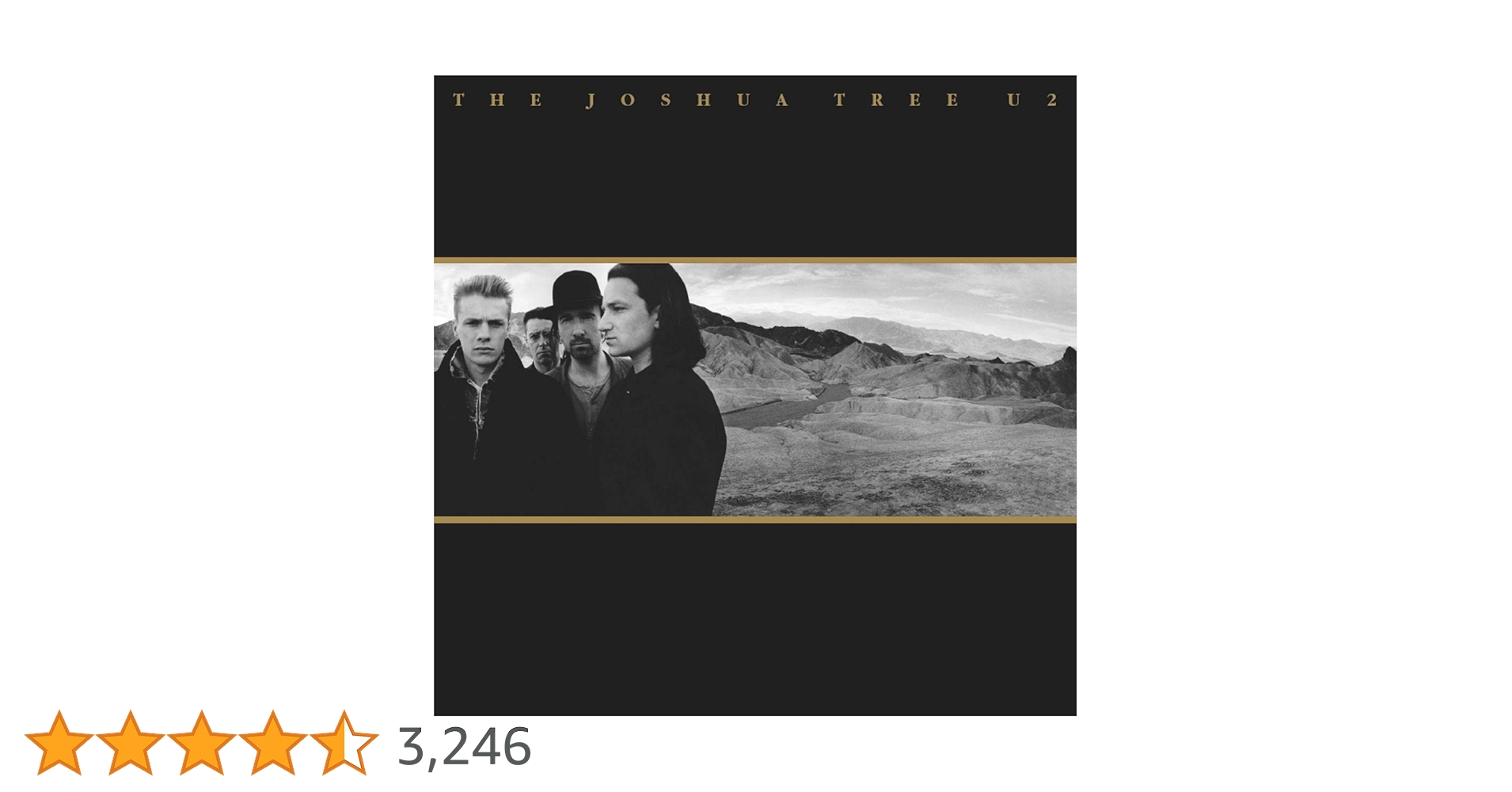 The Joshua Tree (30th Anniversary 2LP Vinyl): U2, U2, U2