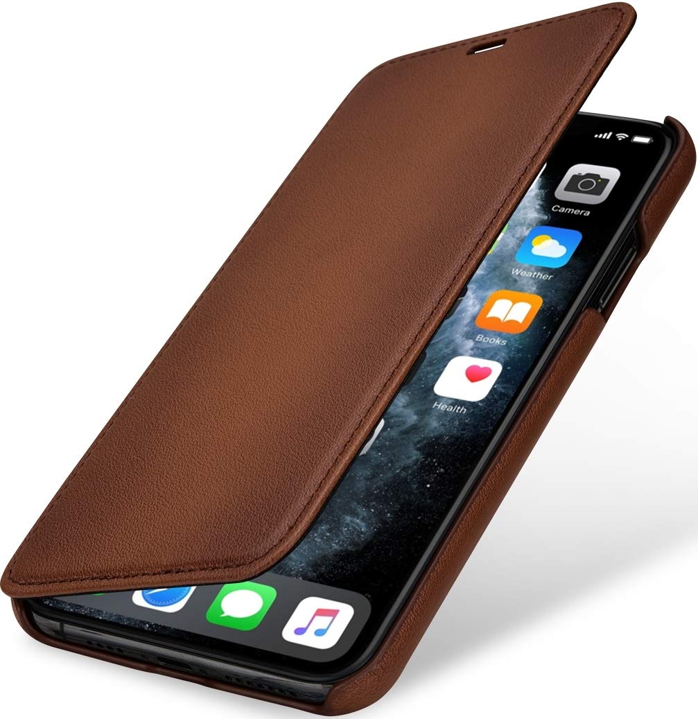 アンティーク ブラウンレザーケース Amazon.co.jp: StilGut 本革 手帳型 iPhone11 Pro Max ケース