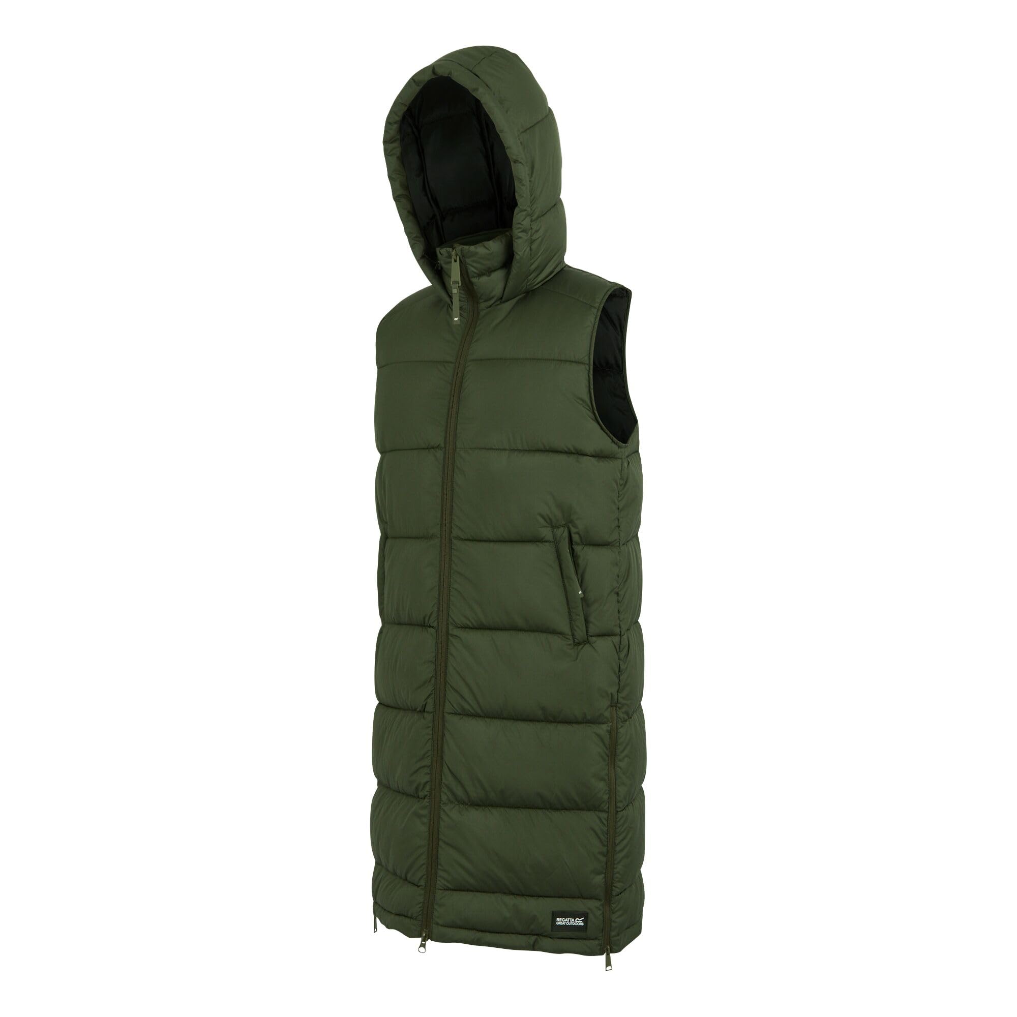 Regatta Ganella Gilet Long À Carreaux pour Femme Gilet Femme
