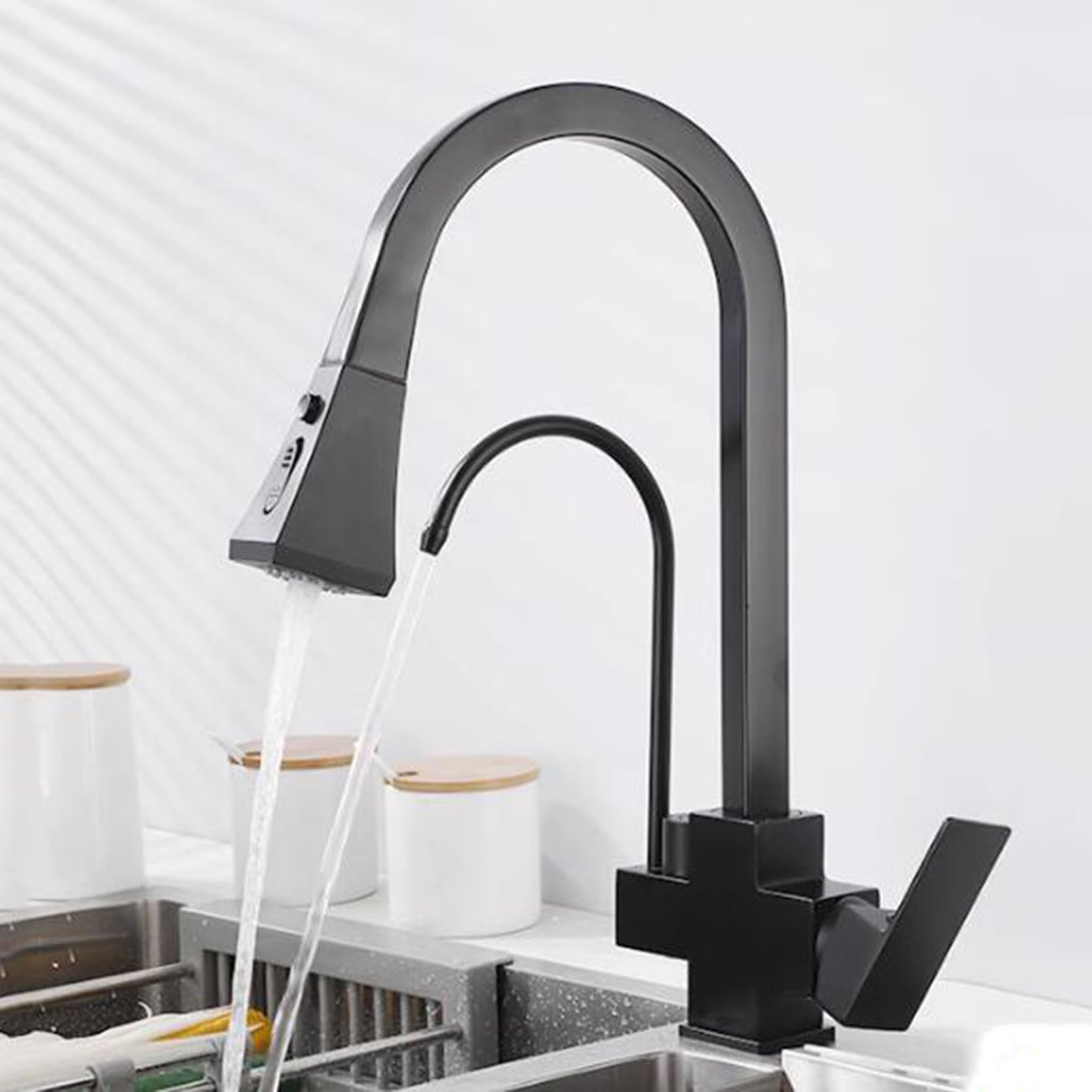 Grifo de cocina de 3 vías con filtro de agua para un estilo saludable