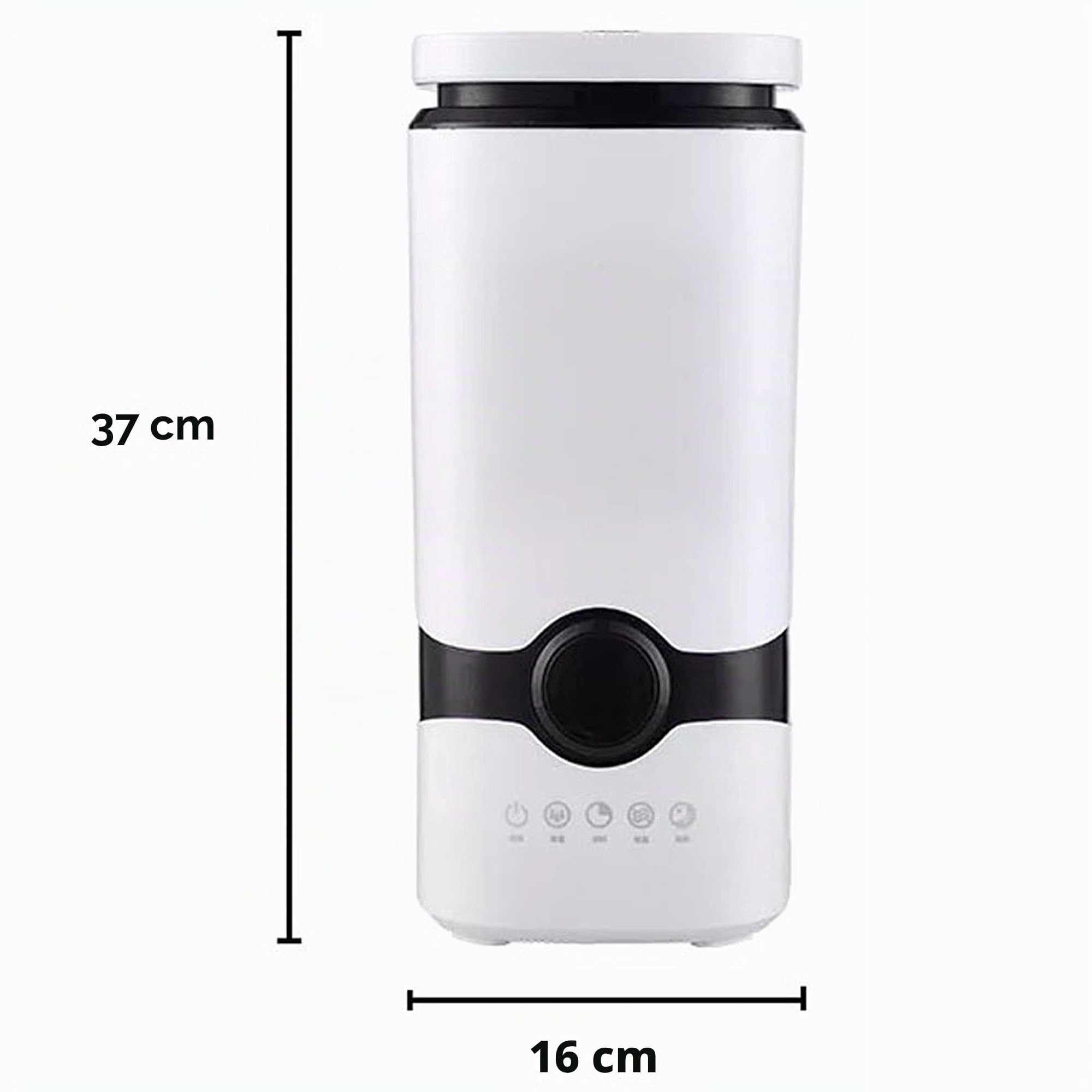 Retoo Umidificatore ad ultrasuoni contro aria di riscaldamento asciutta 4L, umidificatore con telecomando per camera da letto, cameretta dei bambini e piante,umidificatore ad aria,diffusore di aromi