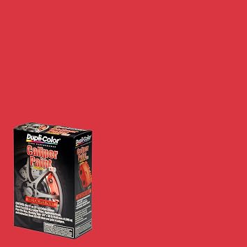 Dupli-Color Brake Caliper Paint Kit, Gloss, Red, 8 oz