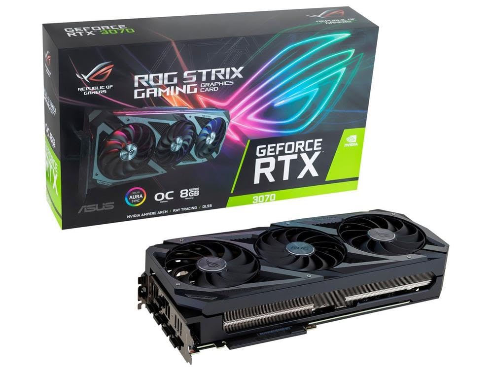 グラフィックボード・グラボ・ビデオカード ASUS ROG STRIX GeForce RTX 3070 OC 8GB Amazon.in: Buy Asus ROG Geforce Strix RTX 3070 8Gb GDDR6 OC