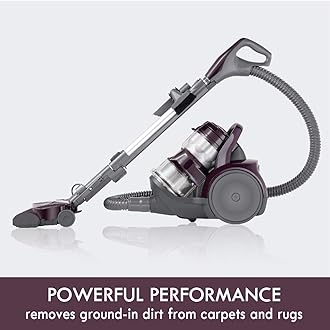 Kenmore Bagless Canister Vacuum, Eggplant