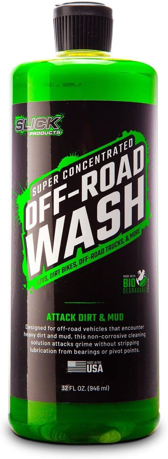 Slick Products Off-Road Wash Extra Thick Foaming Cleaning Solution Dirt Bike