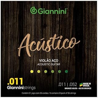 Encordoamento violao aco gespw