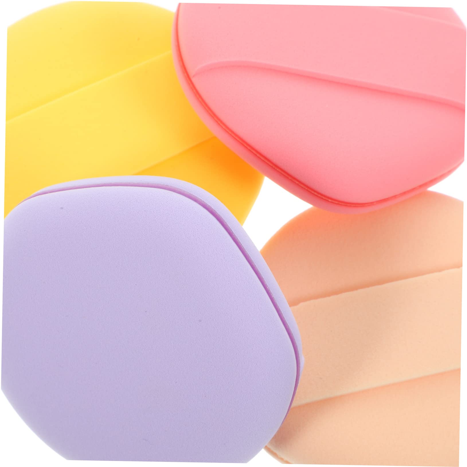 FOMIYES 12 Pz piumino da cipria spugna per spugnette per sfumare per il trucco spugnetta make up make up sponge make up applicatori per il viso spugnetta rotonda per il trucco