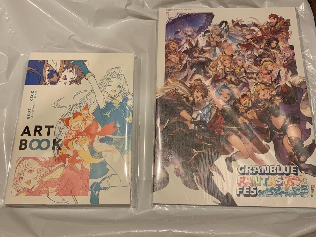 グラブル グラブルフェス パンフレット 2022-2023 アートブック Amazon.co.jp: グラブルフェス2022-2023 パンフレット+アート