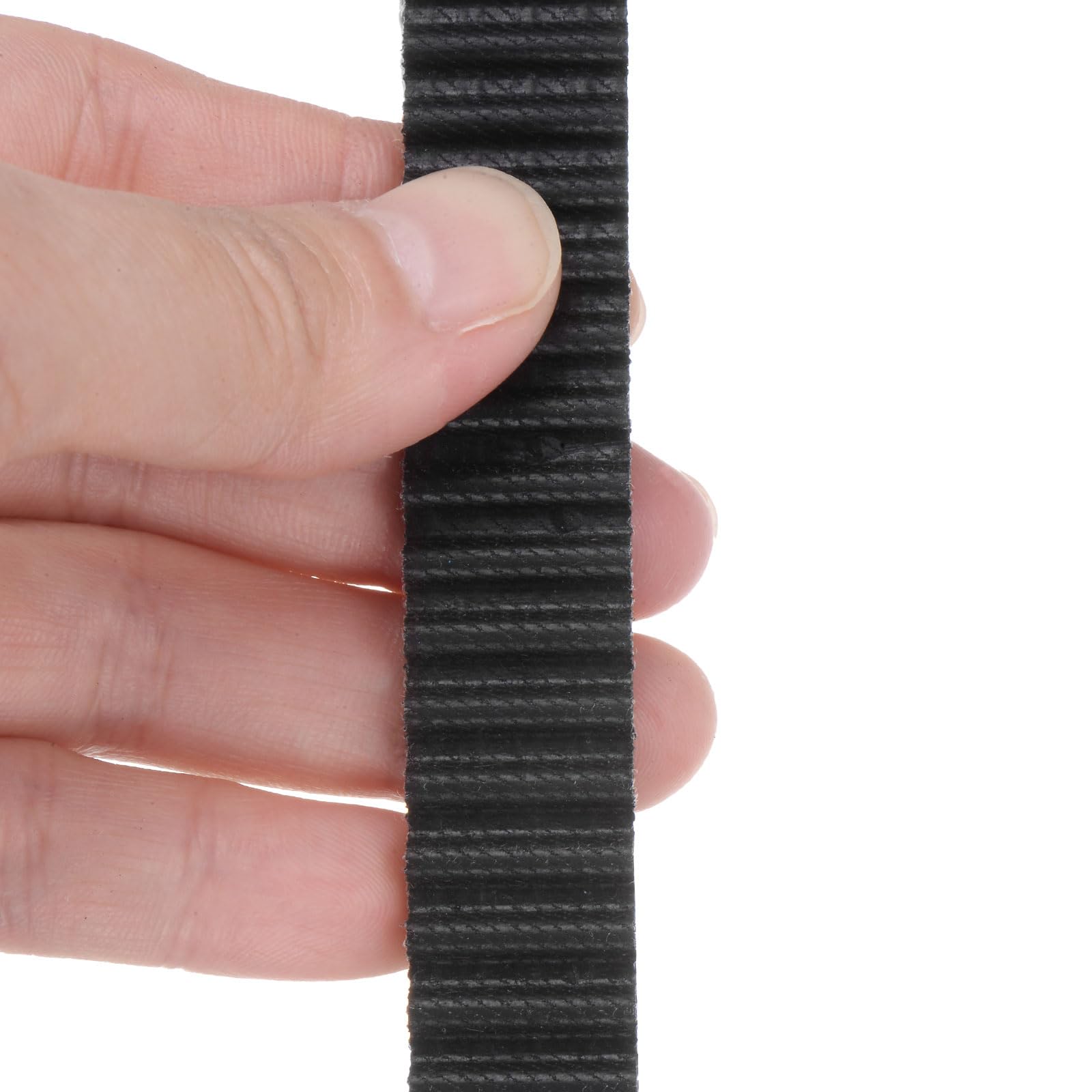 sourcing map Lot de 4 courroies de distribution HTD-3M en caoutchouc 119 dents, pas de 357 mm de longueur x 6 mm de largeur x 2,4 mm de hauteur, poulie à boucle fermée