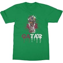 Country Trophy Splash Collage Graphic Soccer Fans Tribute Unisex T-Shirt