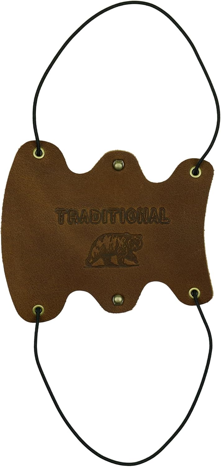 Traditional Bear Armguard – Handcrafted Leather Protection | Made in The USA