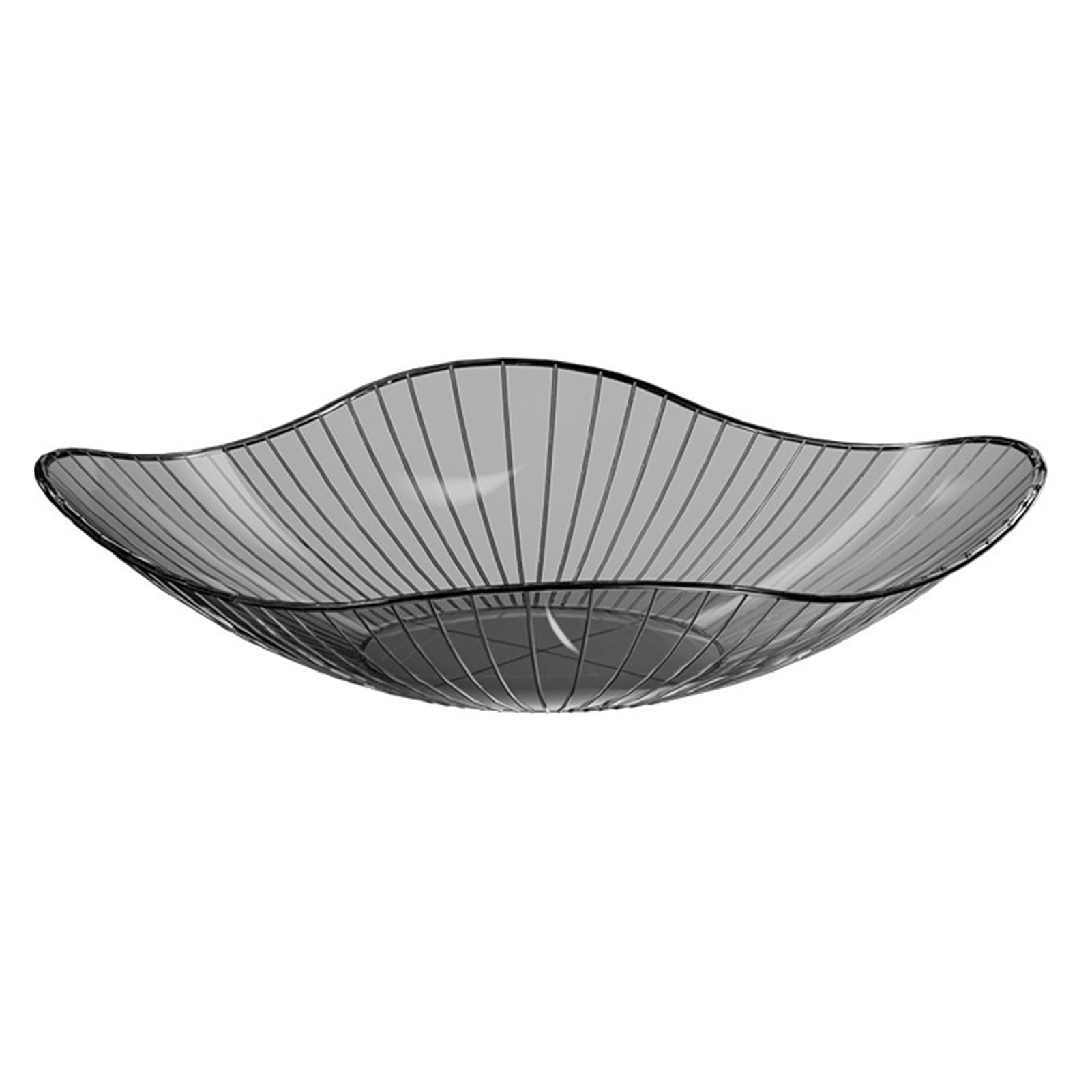 Fruit Plate Transparent Kitchen Storage Jar Safe Food Contact Snack Organizer for Snacks Vegetables Fruits