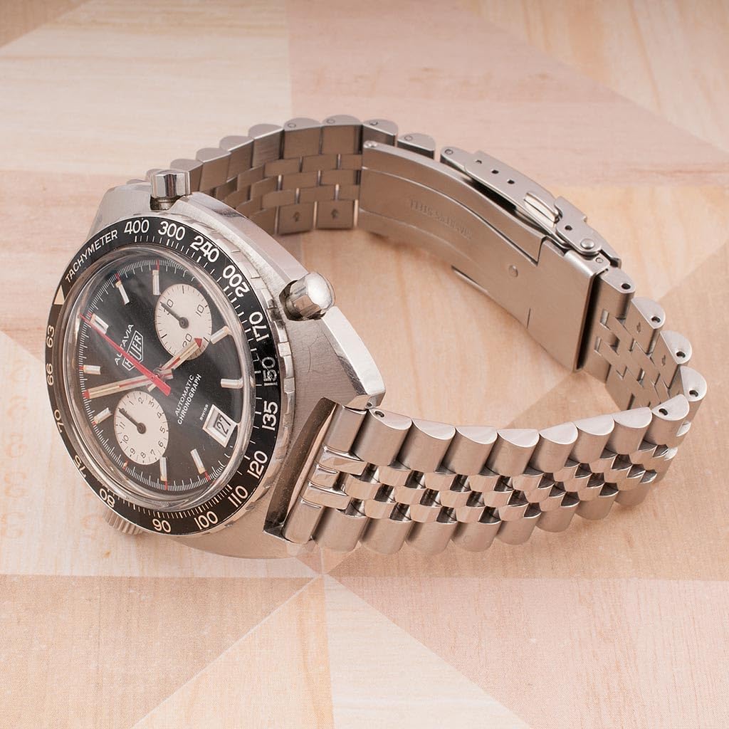 StrapHabit Jubilee Quick Release Watch Bracelet With Spring Bars - Band Strap Stainless Steel Vintage BOR 20mm 21mm 22mm