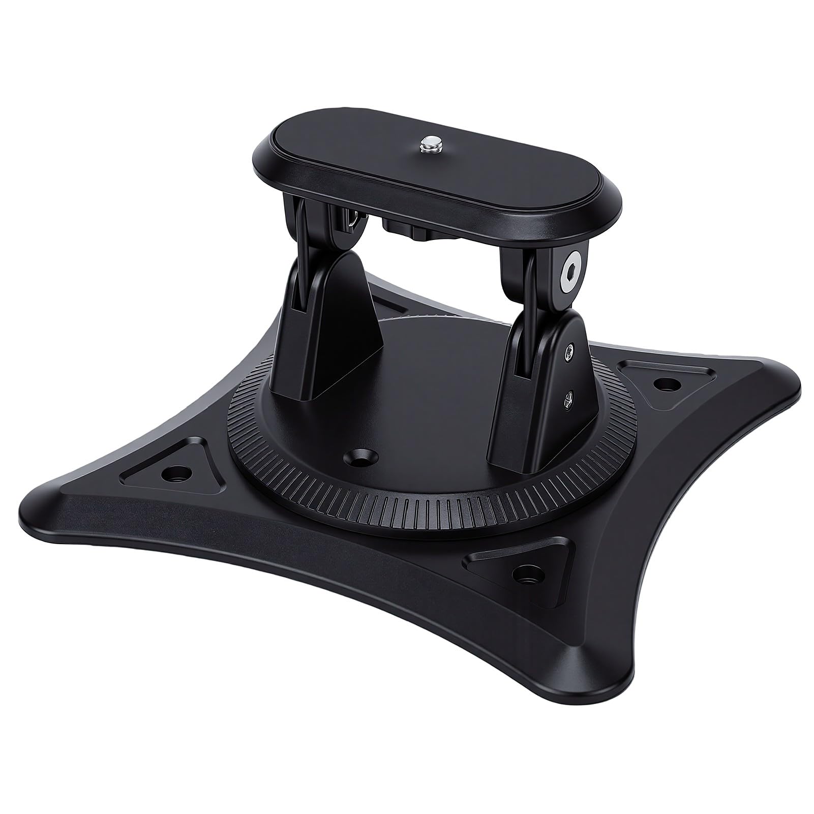 Soporte de techo para cine en casa Karlak regulable negro de rotación completa 8