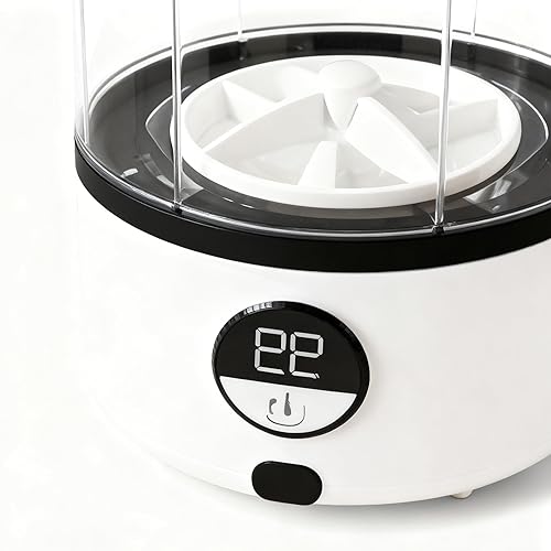 Miniatura 8 de Portable Washer, with Cordless Rechargeable Design, 13.7x13.7x21cm, Small Laundry Machine, Compact Portable Washer, Fast and Efficient, for Home,