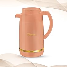 Trueware Jupiter Inner Steel Thermoware 1000 ML Hot & Cold Flask Jug, BPA Free, Leak Proof, 1 Litre, Ideal for Tea, Coffee, Water, Hot Beverages