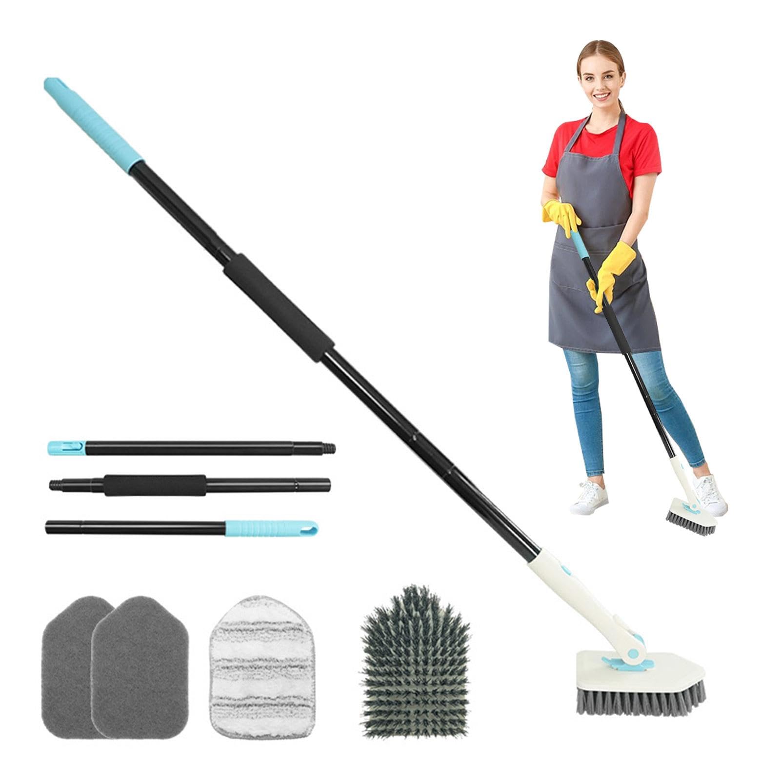 Brosse à récurer le sol pour retrouver une salle de bain éclatante